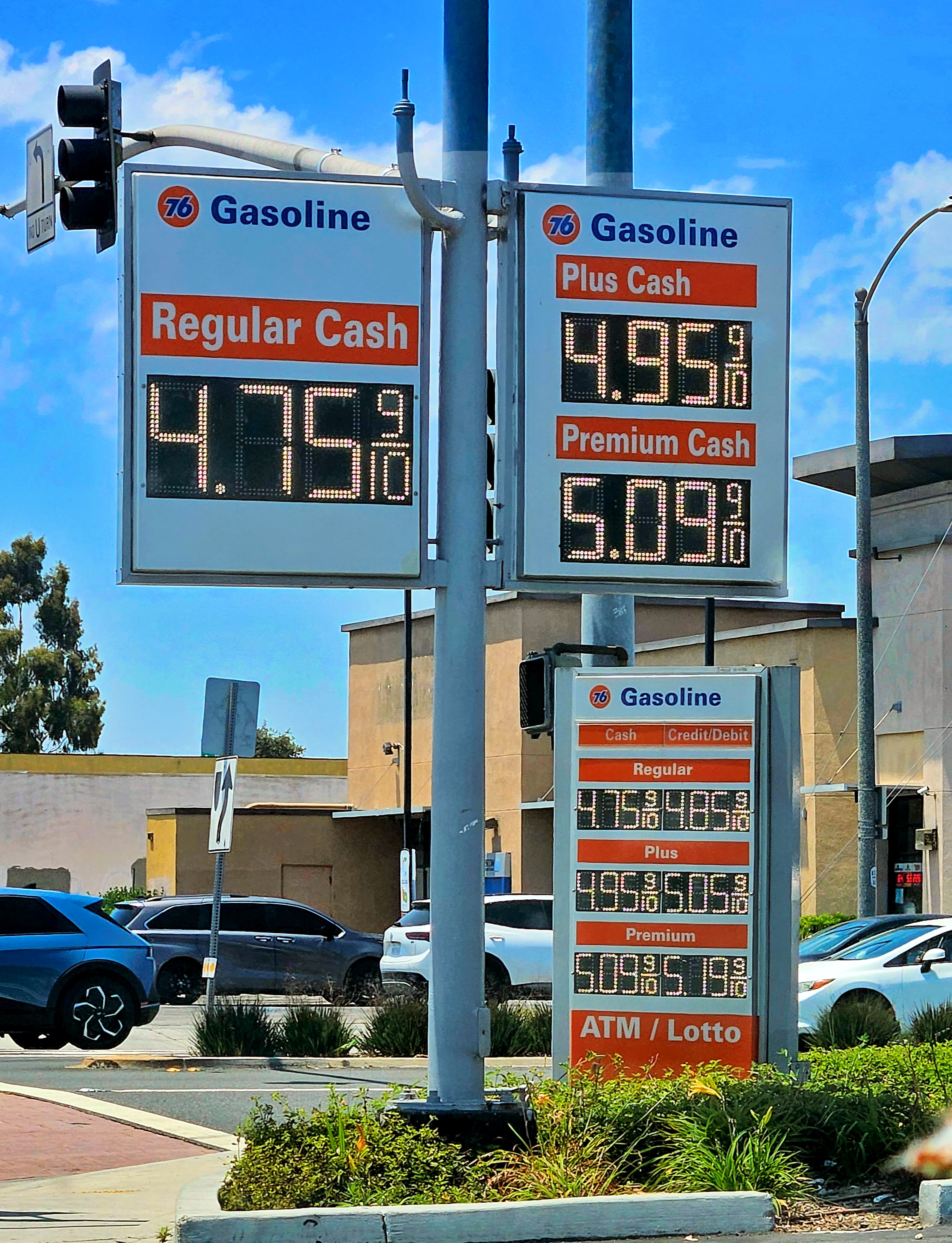 미국 휘발유 평균가 ‘하룻밤 11센트’ 급등…국제유가 급등이 상승 압력 키워